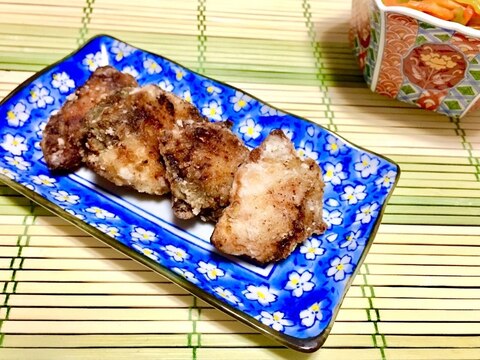 揚げずに*ブリの竜田揚げ風